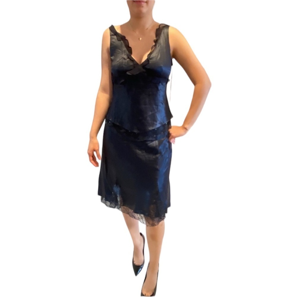 Jovani Cocktail Dress Navy/Black